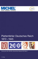 Michel Handbuch-Katalog Plattenfehler Deutsches Reich 1872-1945 - Germany