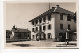 ASUEL Hôtel Du Chevreuil La Caquerelle Oldtimer Auto Tanksäule Shell Photo Enard Delémont - Delémont