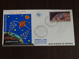 Wallis And Futuna 1962 Space, Telecommunications Spatiales FDC VF - Ozeanien