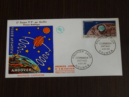 Nouvelle Caledonie 1962 Space, Telecommunications Spatiales FDC VF - Océanie