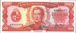 Uruguay Pick-number: 47a Uncirculated 1967 100 Pesos - Uruguay