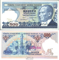 Türkei Pick-Nr: 195 Bankfrisch 1970 500 Lira - Turquie