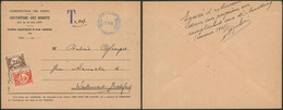 Administration Des Postes - Ouverture Des Rebuts (Z 301, 1945) > Watermael - Boitsfort + TX34 Et 35 - Postdocumenten