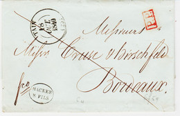 France , De TAIN Type 13 En 1840 Pour Bordeaux  En PP  Avec Texte  Ind 4  Tb - 1849-1876: Période Classique