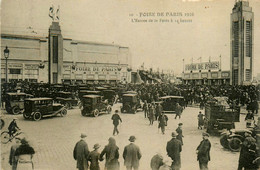 Paris * La Foire De 1926 * Entrée De La Foire à 14 Heures * Automobile Voiture Ancienne - Exhibitions