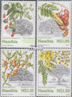 Delcampe - Namibia - Südwestafrika 867-870 (kompl.Ausg.) Postfrisch 1997 Bäume - Namibia (1990- ...)