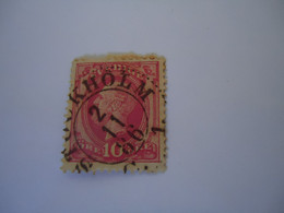 SWEDEN  USED    STAMPS   1872--1910  KINGS  WITH  POSTMARK STOCHOLM 86 - Sonstige & Ohne Zuordnung