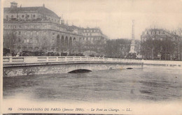 CPA - 75 - PARIS - Le Pont Au Change - Inondations De 1910 - Alluvioni Del 1910