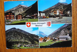 161/SAAS-ALMAGELL (Wallis) (4 Vues - Saas Im Prättigau