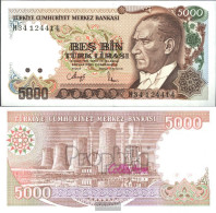 Turkey Pick-number: 198 Uncirculated 1970 5.000 Lira - Turquie