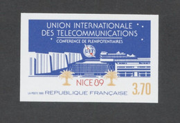 FRANCE - N°2589  3F70 CONFERENCE DE L'UNION INTERNATIONALE DES TELECOMMUNICATIONS - NON DENTELE - NEUF SANS CHARNIERE - 1981-1990