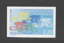 FRANCE - N°2590  2F20 CHAMPIONNATS DU MONDE DE CYCLISME - NON DENTELE - NEUF SANS CHARNIERE - 1981-1990