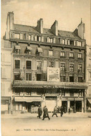 Paris * 3ème 11ème * Façade Le Théâtre Des Folies Dramatiques * Salle De Spectacle - District 03