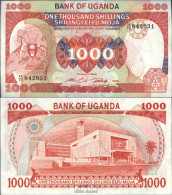 Uganda Pick-Nr: 26 Bankfrisch 1986 1.000 Shillings - Uganda