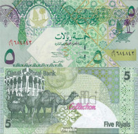 Qatar Pick-Nr: 21 Bankfrisch 2003 5 Riyals - Qatar