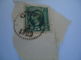 SWEDEN  USED    STAMPS   1872--1910  KINGS  WITH  POSTMARK GYELE  1883 - Sonstige & Ohne Zuordnung