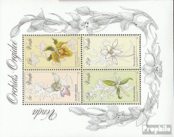 Südafrika - Venda Block1 (kompl.Ausg.) Postfrisch 1981 Orchideen - Venda