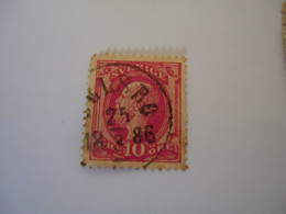 SWEDEN  USED    STAMPS   1872--1910  KINGS  WITH  POSTMARK 1886 - Altri & Non Classificati