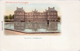 CPA Précurseur - 75 - Paris - Palais Du Luxembourg - Dos Non Divisé - Colorisée - Chocolat De La Compagnie Coloniale - Other Monuments