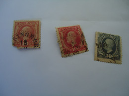 SWEDEN  USED    STAMPS   1872--1910  KINGS  WITH  POSTMARK - Otros & Sin Clasificación