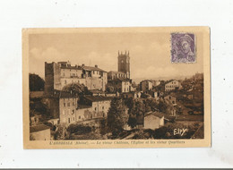 L'ARBRESLE (RHONE)  LE VIEUX CHATEAU L'EGLISE ET LES VIEUX QUARTIERS 1939 - L'Abresle