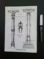 Hartungsche Säule, Fotoabzug 17 X 22 Cm - Oggetti