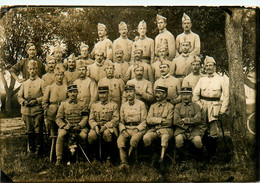 Militaria * Carte Photo * Groupe De Soldats Militaires Du 27ème Régiment D'infanterie - Regimenten