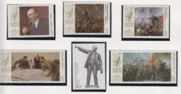 Sowjet-Unie USSR Jaar 1987 Michel-nr. 5748/5752+5753+blok 194 **  2 Scans - Altri & Non Classificati