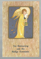 ***  TER HERINNERING AAN UW HEILIGE COMMUNIE ***  --  Zie / Voir Scan - Communion