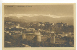 TP Espagne  Andalucía - GRANADA - La Alhambra Y Las Muralias - Granada