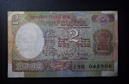 A4 INDIA  BILLETS DU MONDE WORLD BANKNOTES  2 RUPEES - India