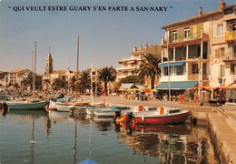 [83]  Sanary-sur-Mer - Son Port - "Qui Veult Estre Guary S'en Parte A San-nary"  Cpm GF ( ͡♥ ͜ʖ ͡♥) ♥ - Sanary-sur-Mer