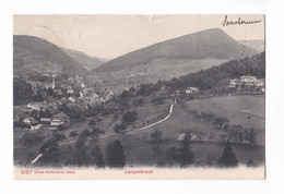 Langenbruck, 1913, éd. Photoglo Co N° 5127 - Langenbruck
