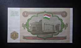A4 TADJIKISTAN  BILLETS DU MONDE WORLD BANKNOTES  1 SOMONI 1994 - Tajikistan