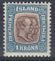 OM1945. Iceland 1907. Michel 60. MNH(**) - Unused Stamps