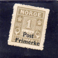 1929 Norvegia - Segnatassse - Gebruikt