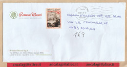 St.Posta 3325B - REPUBBLICA 2021 - "Gabinetto G.P. Vieusseux-Firenze" Busta 1°p. - Viagg. 23.7.21 -vedi Descrizione - 2021-...: Poststempel