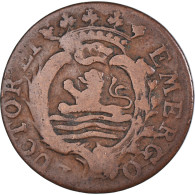 Monnaie, Pays-Bas, ZEELAND, Duit, 1786, Middelbourg, TB+, Cuivre, KM:101.1 - …-1795 : Période Ancienne