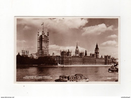 Houses Of Parlement From The Thames London - River Thames