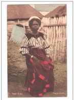 West Africa SIERRA LEONE Freetown - Kru Girl Ethic Glamour GLAMOR Coloured Postcard Unused By Pickering & Berthoud - Sierra Leone