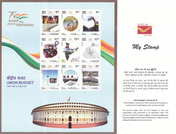 India - My Stamp New Issue 11-06-2022 Vel  (Yvert ) - Nuevos