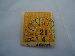 SWEDEN  USED     STAMPS     WITH  POSTMARK - Altri & Non Classificati