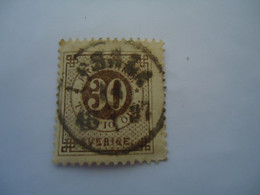 SWEDEN  USED     STAMPS      WITH  POSTMARK - Altri & Non Classificati
