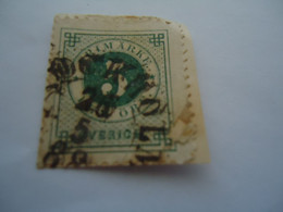 SWEDEN  USED     STAMPS   1872   WITH  POSTMARK - Altri & Non Classificati