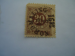 SWEDEN  USED     STAMPS   1872   WITH  POSTMARK - Otros & Sin Clasificación