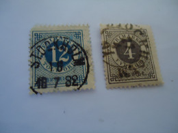 SWEDEN  USED     STAMPS   1872   WITH  POSTMARK - Otros & Sin Clasificación