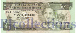 ETHIOPIA 1 BIRR 1978 PICK 30b UNC - Ethiopia