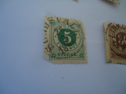 SWEDEN  USED     STAMPS   1872   WITH  POSTMARK - Otros & Sin Clasificación