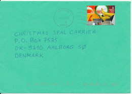 Finland Cover Sent To Denmark Tampere 17-1-2011 Single Franked - Cartas & Documentos