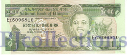 ETHIOPIA 1 BIRR 1991 PICK 41b AU+ - Ethiopia